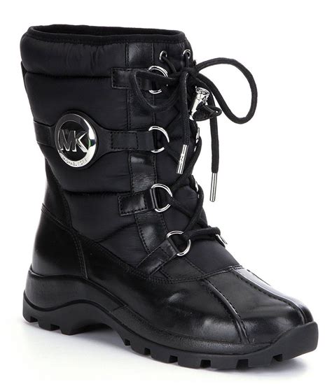 leather michael kors winter boots|michael kors boots size 11.